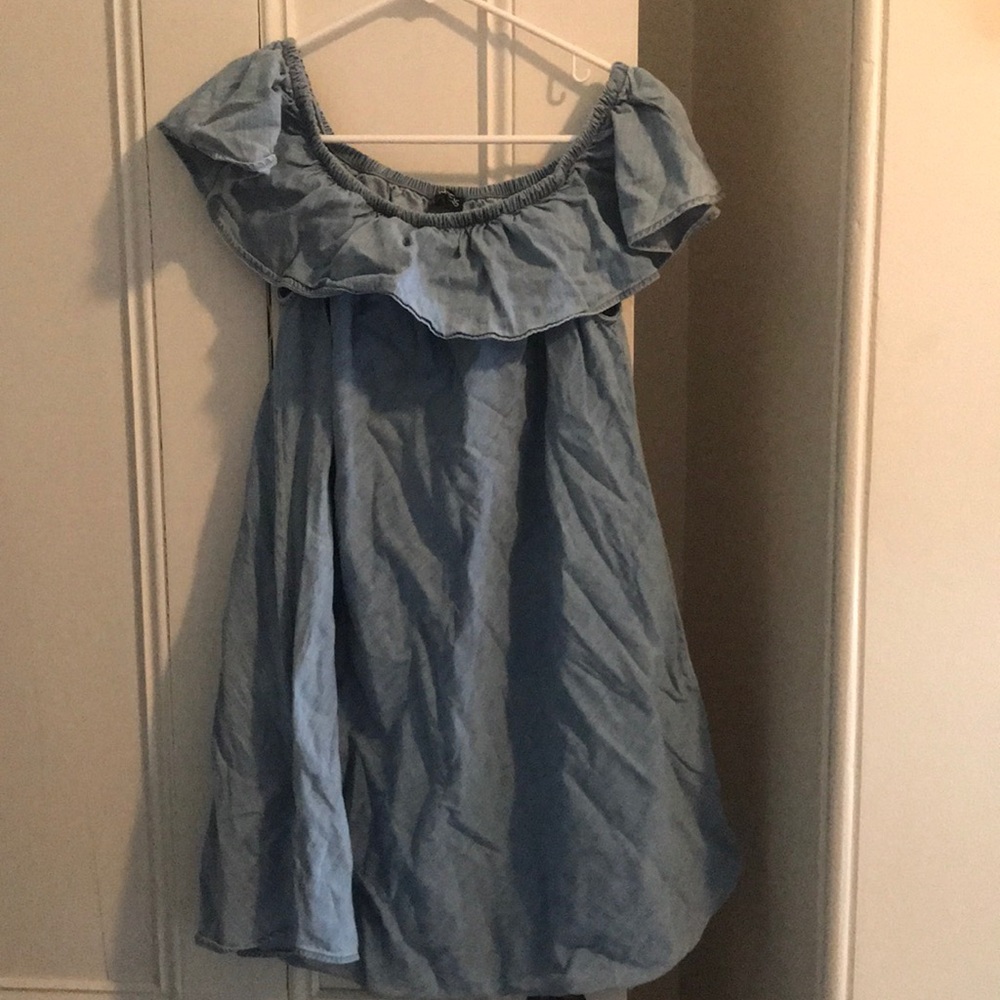FINAL SALE: Express off the shoulder Cotton dress